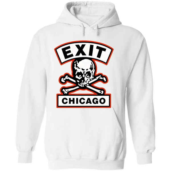 Exit Chicago Hoodie - Image 8