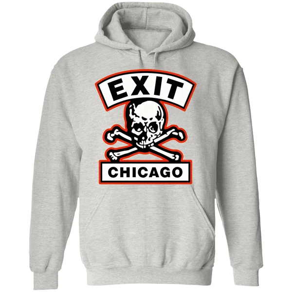 Exit Chicago Hoodie - Image 9