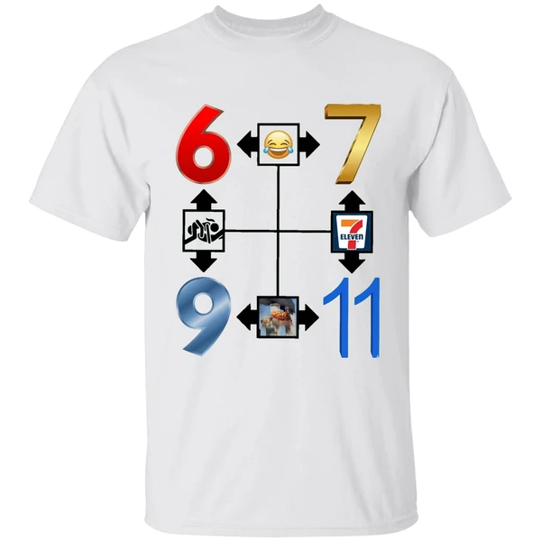 Explore The 67 911 Go To Heaven Meme And Number Compass Shirt
