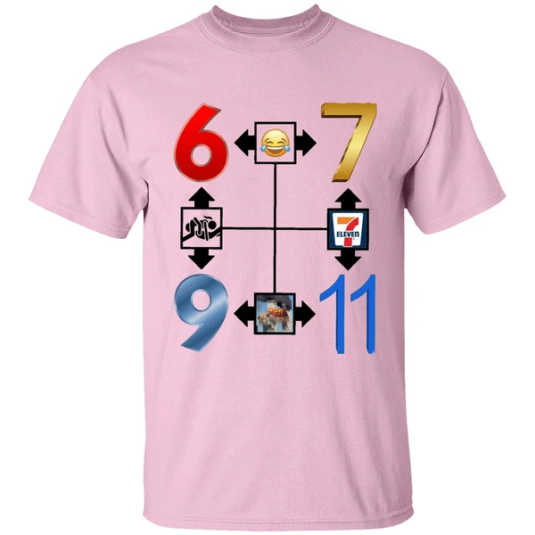Explore The 67 911 Go To Heaven Meme And Number Compass Shirt - Image 2