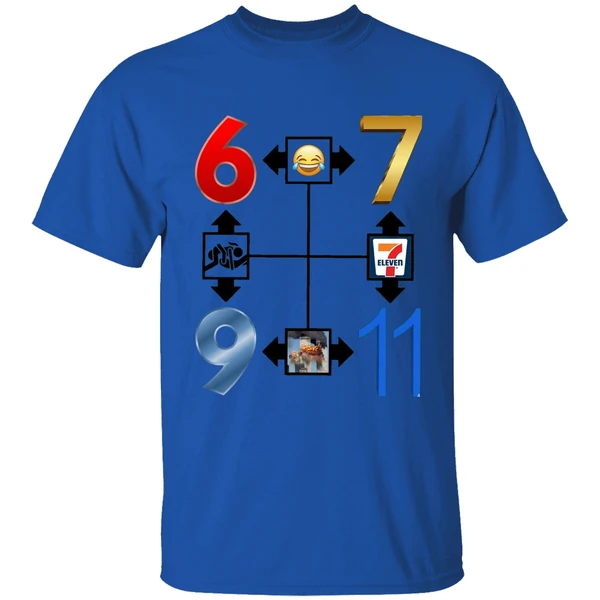 Explore The 67 911 Go To Heaven Meme And Number Compass Shirt - Image 5