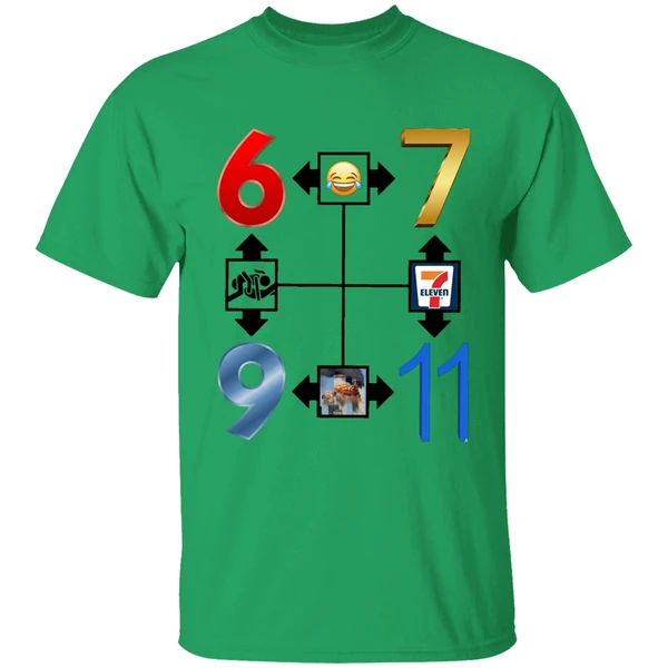 Explore The 67 911 Go To Heaven Meme And Number Compass Shirt - Image 8