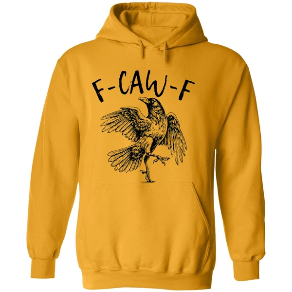 F Caw F Black Crow Hoodie