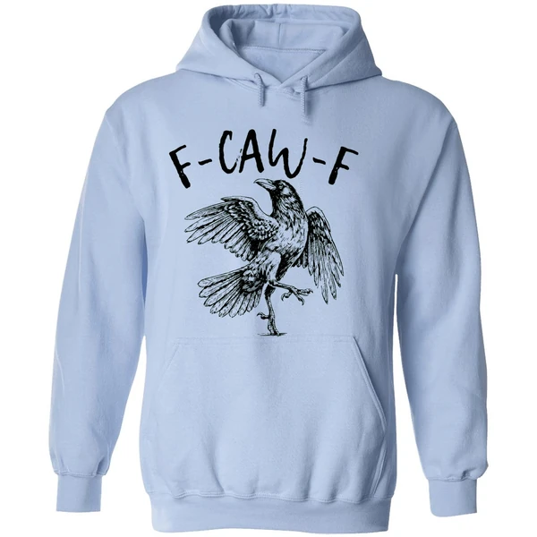 F Caw F Black Crow Hoodie - Image 4