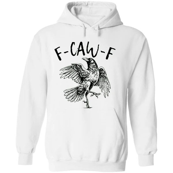 F Caw F Black Crow Hoodie - Image 8