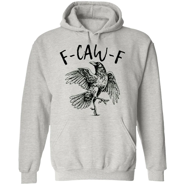 F Caw F Black Crow Hoodie - Image 9
