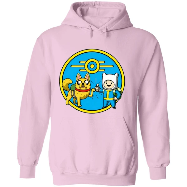 Fallout Adventure Time Wasteland Time Logo Hoodie - Image 5