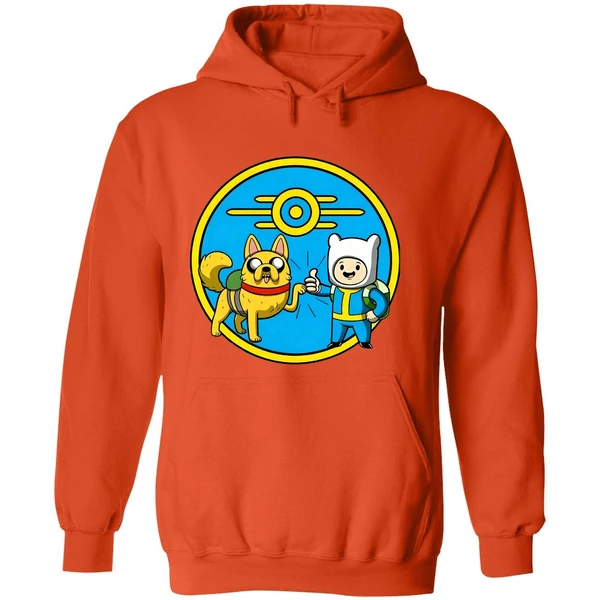 Fallout Adventure Time Wasteland Time Logo Hoodie - Image 6