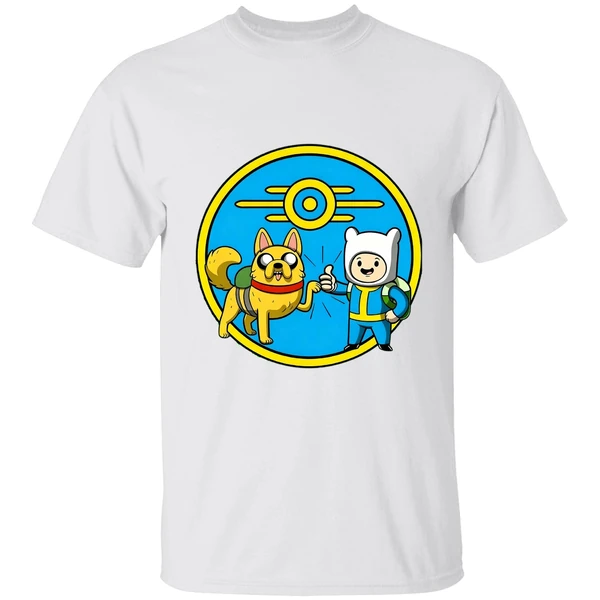 Fallout Adventure Time Wasteland Time Logo Shirt