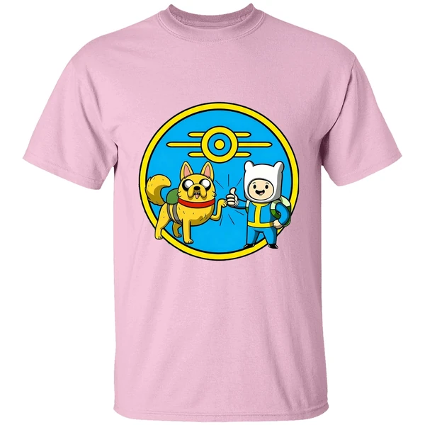 Fallout Adventure Time Wasteland Time Logo Shirt - Image 2
