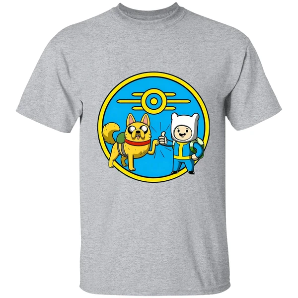 Fallout Adventure Time Wasteland Time Logo Shirt - Image 6
