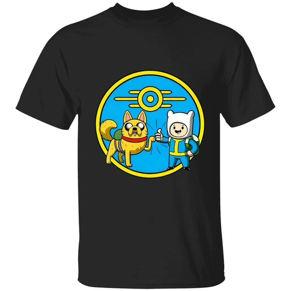 Fallout Adventure Time Wasteland Time Logo Shirt - Image 7