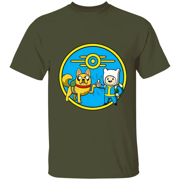 Fallout Adventure Time Wasteland Time Logo Shirt - Image 9