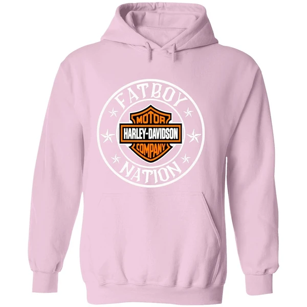Fatboy Nation Motor Harley Davidson Company Hoodie - Image 5