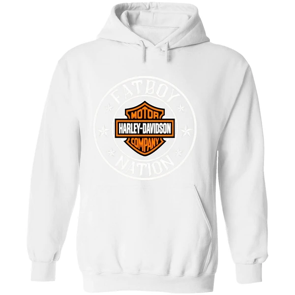 Fatboy Nation Motor Harley Davidson Company Hoodie - Image 8
