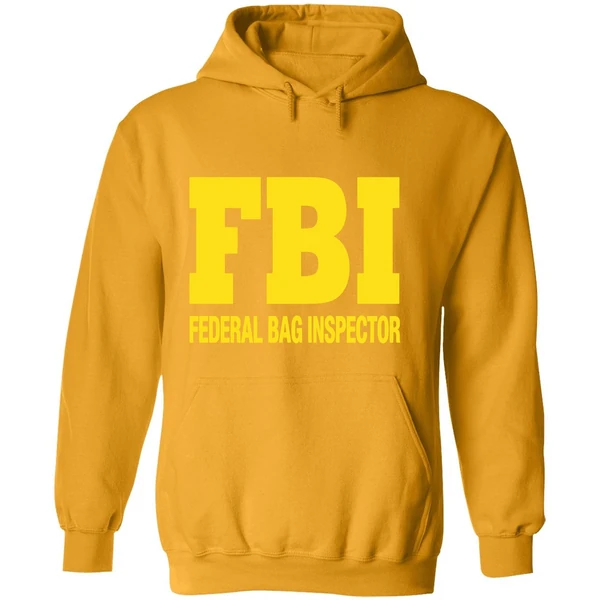 Fbi Federal Bag Inspector Hoodie