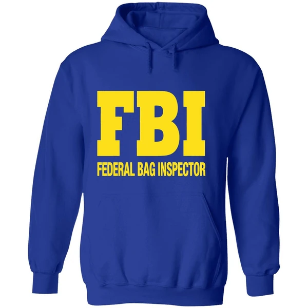 Fbi Federal Bag Inspector Hoodie - Image 7