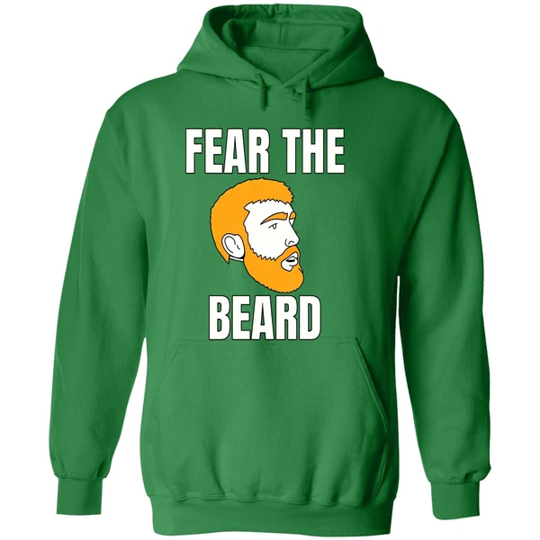 Fear The Beard Purdue Basketball Hoodie - Image 2