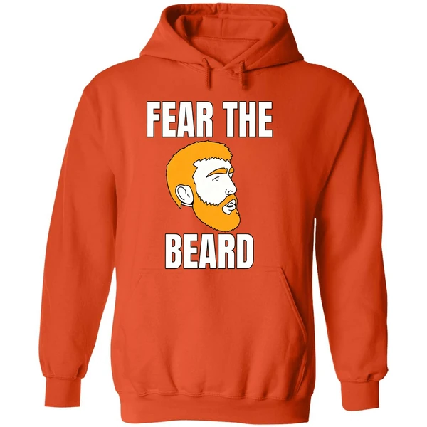 Fear The Beard Purdue Basketball Hoodie - Image 6