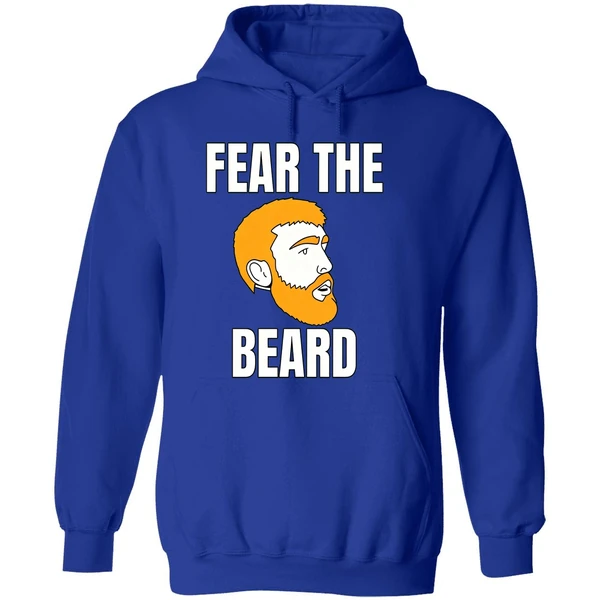 Fear The Beard Purdue Basketball Hoodie - Image 7