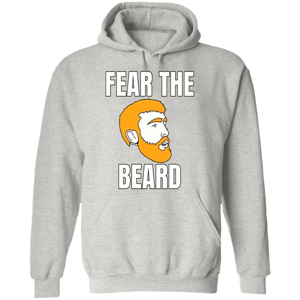 Fear The Beard Purdue Basketball Hoodie - Image 9