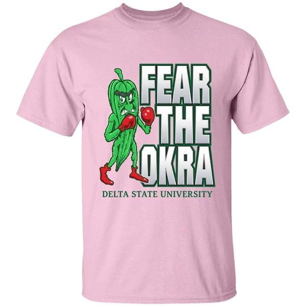 Fear The Okra Delta State University Shirt - Image 2