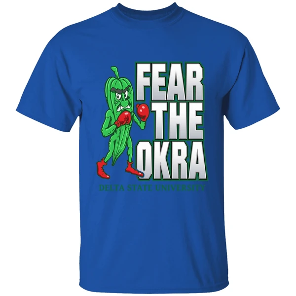Fear The Okra Delta State University Shirt - Image 5