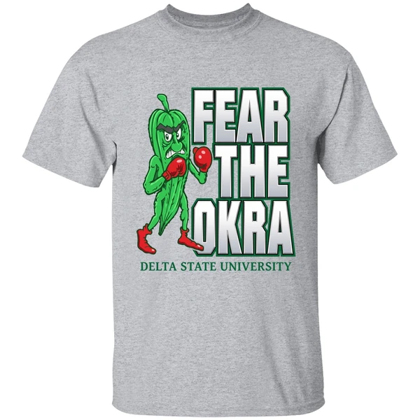 Fear The Okra Delta State University Shirt - Image 6