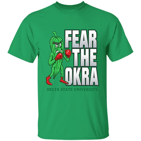 Fear The Okra Delta State University Shirt - Image 8
