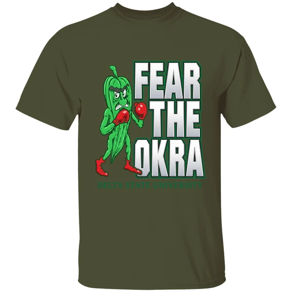 Fear The Okra Delta State University Shirt - Image 9
