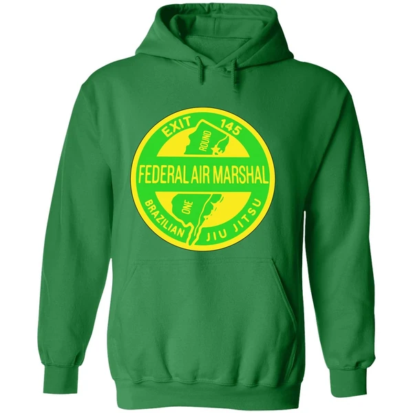 Federal Air Marshal Brazilian Jiu Jitsu Exit 145 Hoodie - Image 2