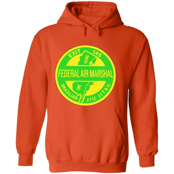 Federal Air Marshal Brazilian Jiu Jitsu Exit 145 Hoodie - Image 6