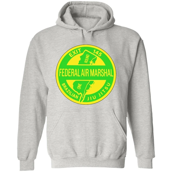 Federal Air Marshal Brazilian Jiu Jitsu Exit 145 Hoodie - Image 9