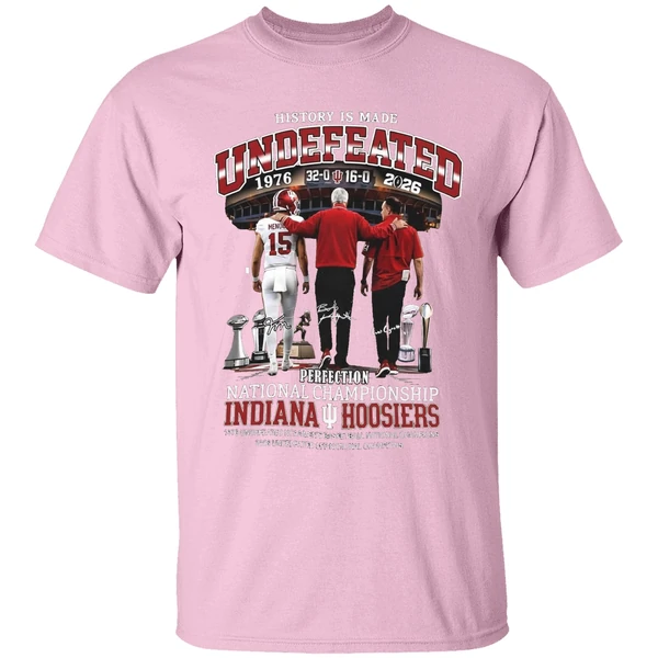 Fernando Mendoza Bob Knight And Curt Cignetti Indiana Hoosiers Shirt - Image 3