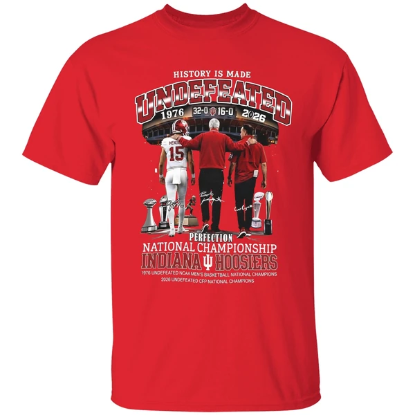 Fernando Mendoza Bob Knight And Curt Cignetti Indiana Hoosiers Shirt - Image 7