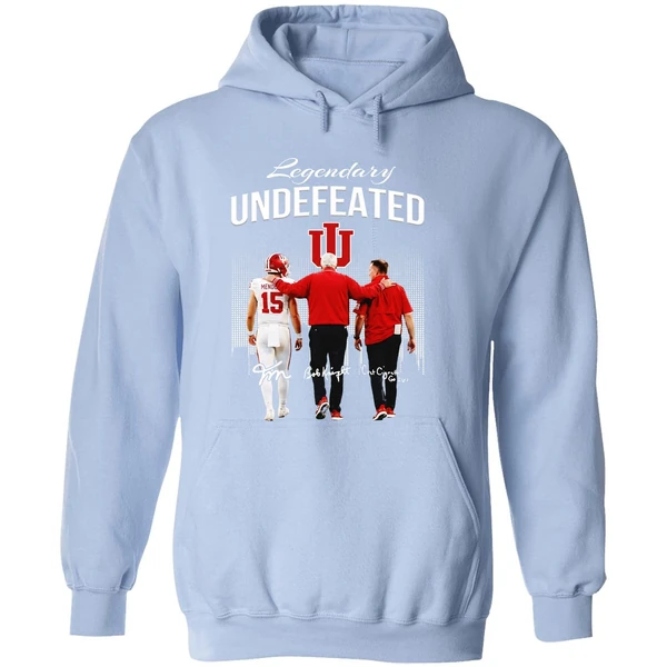 Fernando Mendoza Bob Knight Curt Cignetti Indiana Hoosiers Hoodie - Image 4
