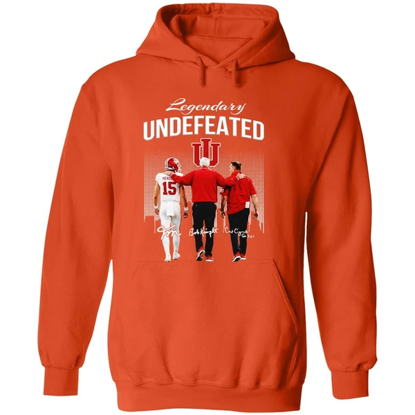 Fernando Mendoza Bob Knight Curt Cignetti Indiana Hoosiers Hoodie - Image 6