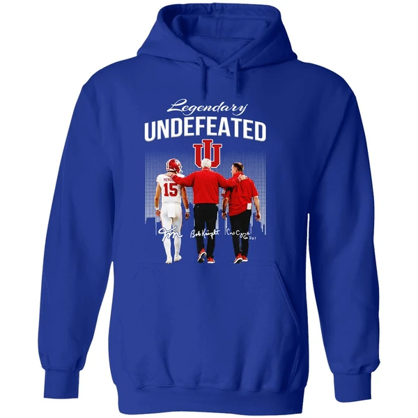 Fernando Mendoza Bob Knight Curt Cignetti Indiana Hoosiers Hoodie - Image 7