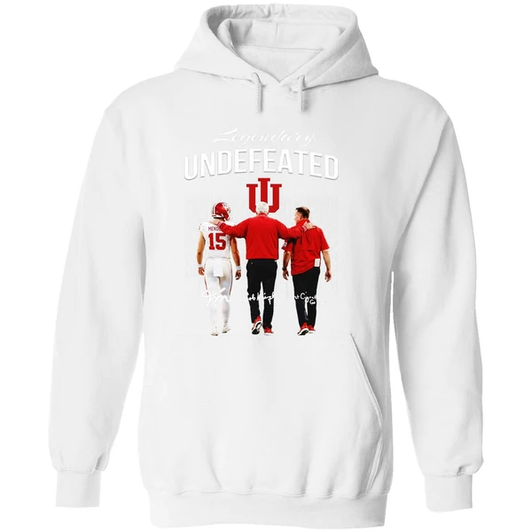 Fernando Mendoza Bob Knight Curt Cignetti Indiana Hoosiers Hoodie - Image 8