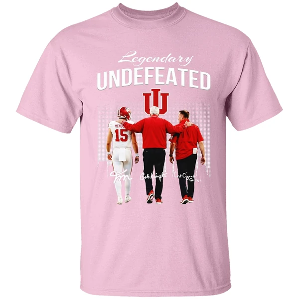 fernando mendoza bob knight curt cignetti indiana hoosiers shirt lightpink