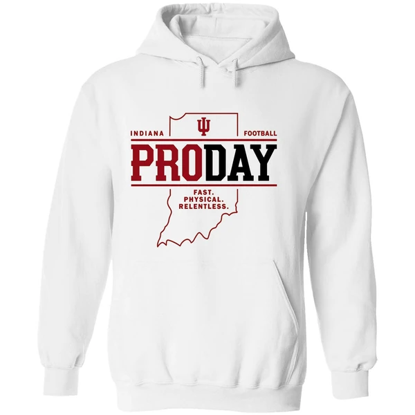 Fernando Mendoza Indiana Pro Day Football Hoodie - Image 8