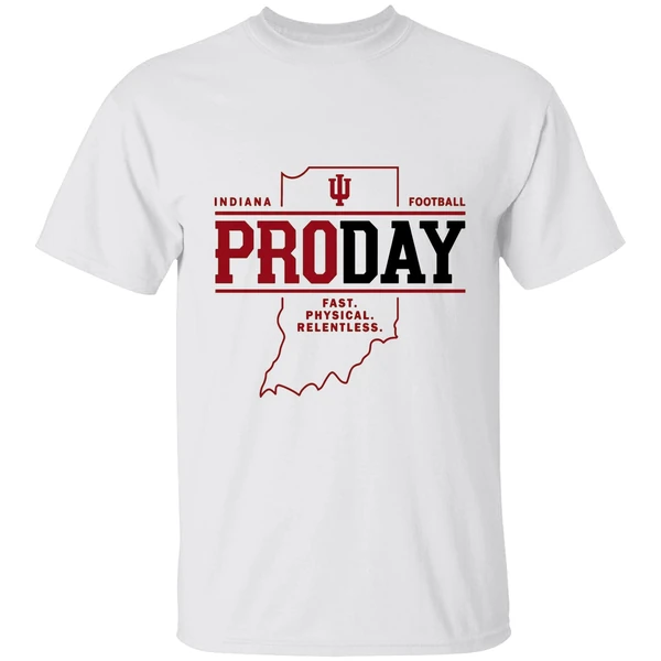 Fernando Mendoza Indiana Pro Day Football Shirt