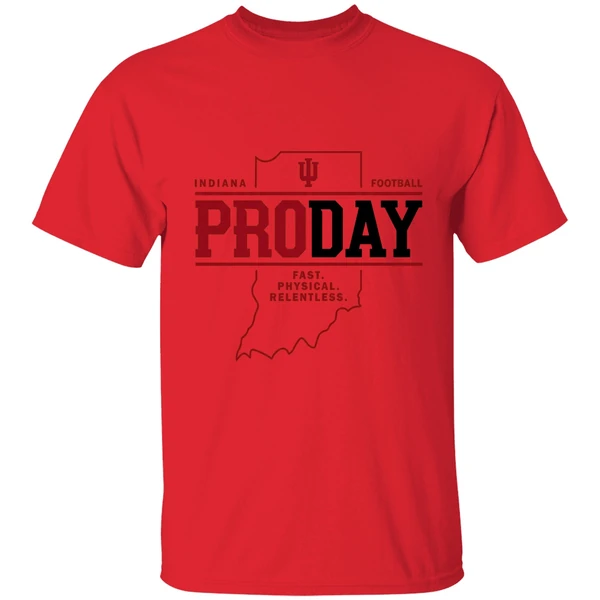 Fernando Mendoza Indiana Pro Day Football Shirt - Image 4