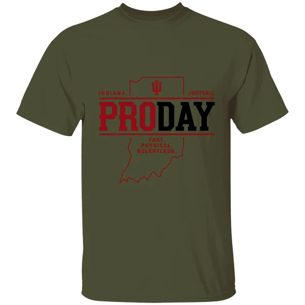 Fernando Mendoza Indiana Pro Day Football Shirt - Image 9