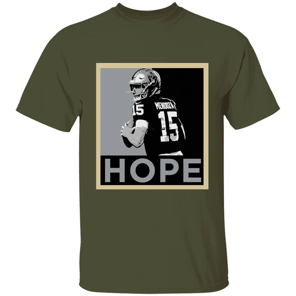 fernando mendoza las vegas hope style football shirt militarygreen