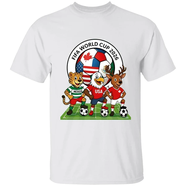 Fifa World Cup 2026 Mascot Shirt