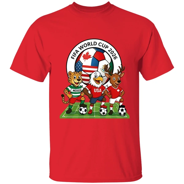 Fifa World Cup 2026 Mascot Shirt - Image 4
