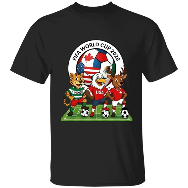 Fifa World Cup 2026 Mascot Shirt - Image 7