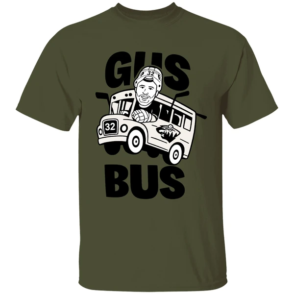 Filip Gustavsson Gus Bus Minnesota Wild Hockey Shirt - Image 3