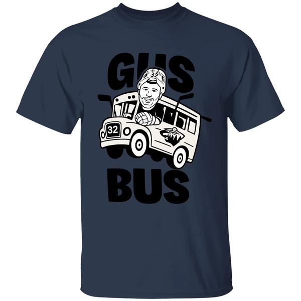 Filip Gustavsson Gus Bus Minnesota Wild Hockey Shirt - Image 4